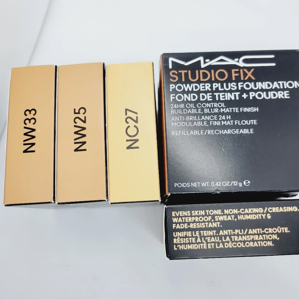 NW25 New Formula Mac Studio Fix Powder Plus Foundation Brand New In Box